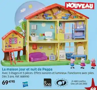 La Grande Récré La Maison Jour Et Nuit de Peppa offre