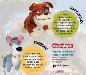 La Grande Récré Peluche 25cm Idéfix Et Les Irréductibles offre