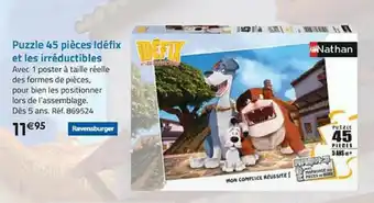 La Grande Récré Puzzle 45 Pièces Idéfix Et Les Irréductibles offre
