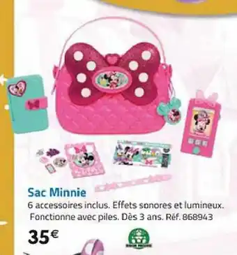 La Grande Récré Sac Minnie offre