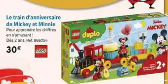 Le Train d'Anniversaire de Mickey Et Minnie