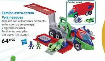 La Grande Récré Camion Extra-Totem Pyjamasques offre