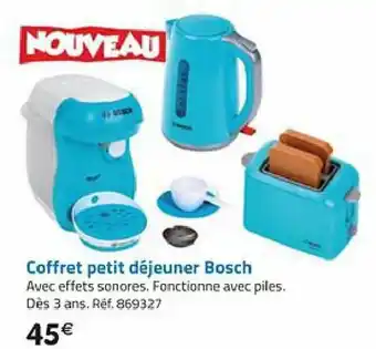 Coffret Petit Déjeuner Bosch
