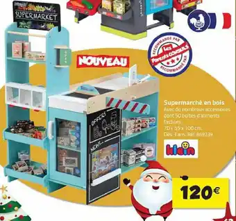La Grande Récré Supermarché En Bois offre