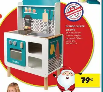 La Grande Récré Grande Cuisine En Bois offre