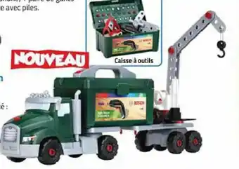 La Grande Récré Camion à Visser Bosch offre