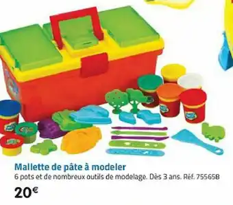 La Grande Récré Mallette de Pâte à modeler offre