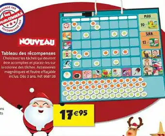 La Grande Récré Tableau des récompenses offre