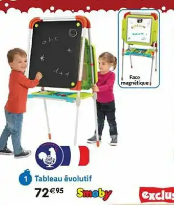 Tableau évolutif