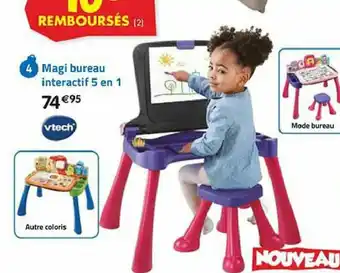 La Grande Récré Magi bureau interactif 5 en 1 offre