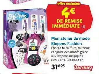 Mon Atelier De Mode Blopens Fashion