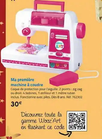 La Grande Récré Ma Première Machine a Coudre offre