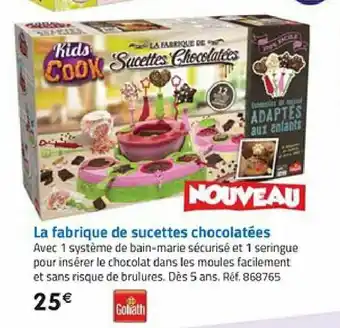 La Fabrique De Sucettes Chocolatèes