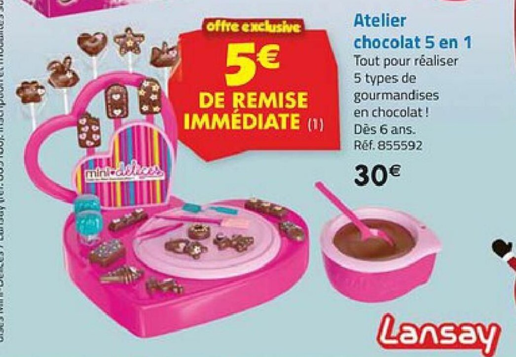 atelier chocolat 5 en 1