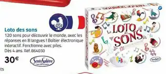La Grande Récré Loto Des Sons offre