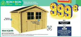 Castorama Abri En Pin Du Nord Victor offre