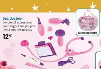 La Grande Récré Sac Docteur offre