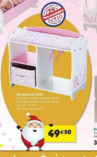 La Grande Récré Nurserie En Bois offre