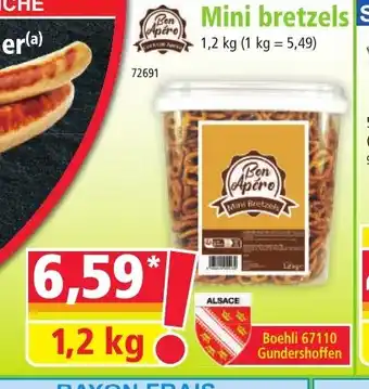 Norma Mini bretzels offre