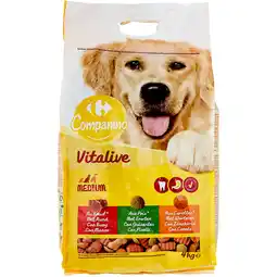 Carrefour CARREFOUR COMPANINO VITALIVE Croquettes pour chiens offre