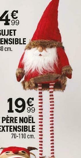 Centrakor Le père noël extensible offre