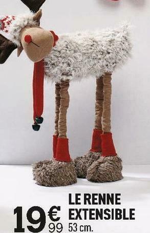 Centrakor Le renne extensible offre