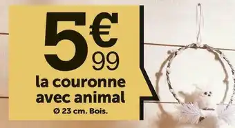 Centrakor La couronne avec animal offre