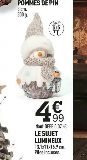 Centrakor Le sujet lumineux offre