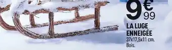 Centrakor La luge enneigée offre
