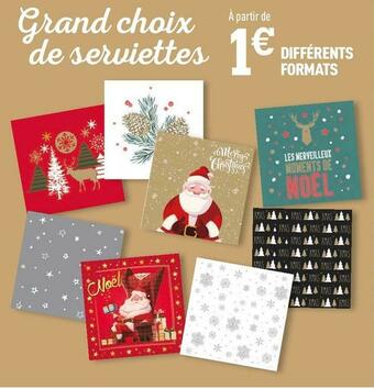 Centrakor Les serviettes offre