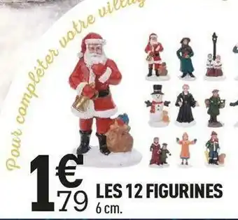 Les 12 figurines