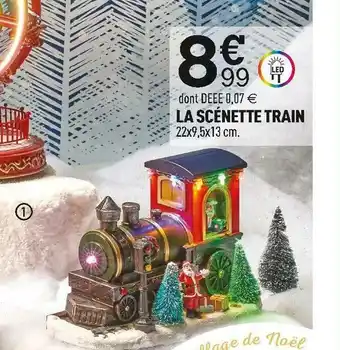 Centrakor La scénette train offre