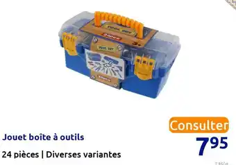Action Jouet boîte à outils offre
