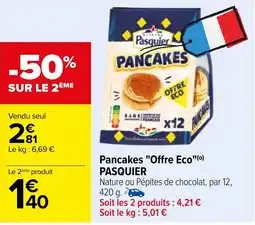 Carrefour Pancakes "Offre Eco"(0) PASQUIER offre
