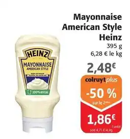 Colruyt Heinz - mayonnaise american style offre