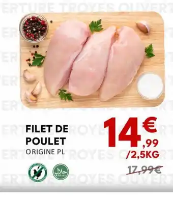 Hmarket Filet de poulet offre