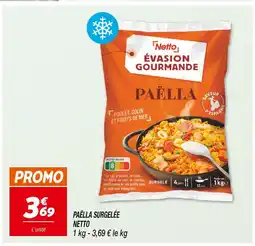 Netto NETTO PAËLLA SURGELÉE offre