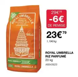Costco ROYAL UMBRELLA RIZ PARFUMÉ offre