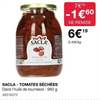 Costco SACLA - TOMATES SÉCHÉES offre