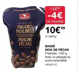 Costco BASSÉ NOIX DE PÉCAN Pralinées - 500 g offre