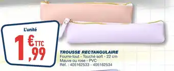 Bureau Vallée TROUSSE RECTANGULAIRE offre