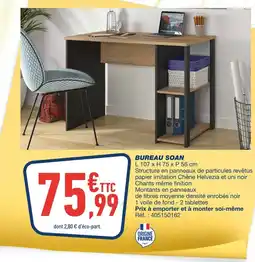 Bureau Vallée BUREAU SOAN offre