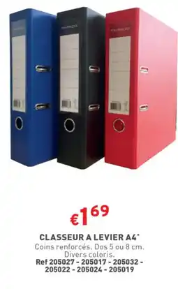 Trafic CLASSEUR A LEVIER A4* offre