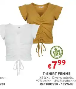 Trafic T-SHIRT FEMME offre