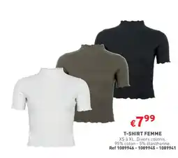 Trafic T-SHIRT FEMME offre