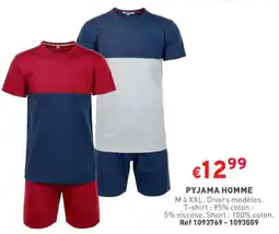 Trafic PYJAMA HOMME offre