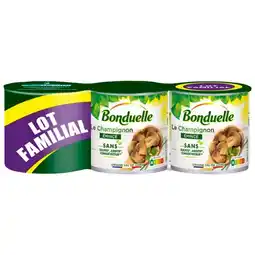 Auchan Champignon Émincé Bonduelle offre