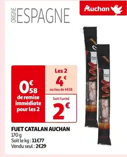 AUCHAN FUET CATALAN