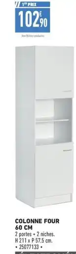 Brico Cash COLONNE FOUR 60 CM offre