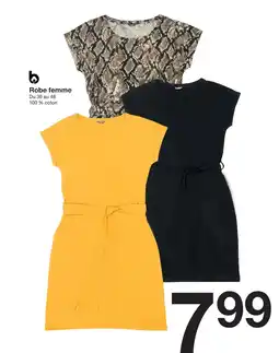 Zeeman Robe femme offre